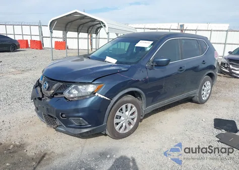 2016 Nissan Rogue S z USA, uszkodzony, nr VIN KNMAT2MT5GP651220